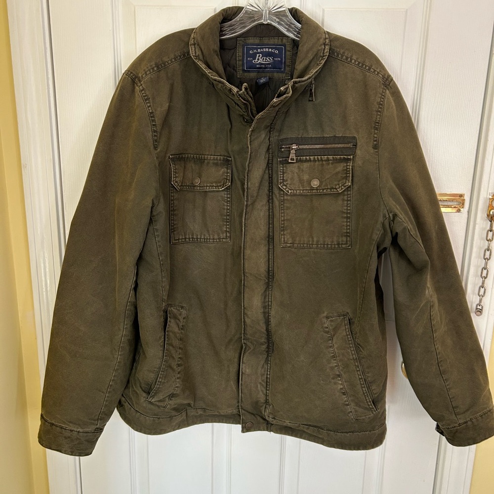 Bass Men's Olive Jacket